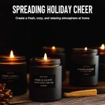 Men's Scented Candle Gift Set - 4 Pack