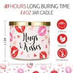 Valentine’s Day Rose Scented Candle for Couples