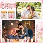 Valentine's Day Scented Candle Gift Set - 24 Pack