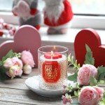 Romantic Rose Scented Candle Gift for Her