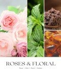 Rose Scented Candles with Crystals Inside