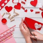 40 Valentine’s Day Scented Heart Pencils Set