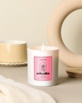 Rose Scented Candles with Crystals Inside
