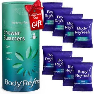 Aromatherapy Shower Steamers - 8 Pack Mint Eucalyptus