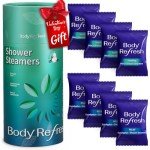 Aromatherapy Shower Steamers - 8 Pack Mint Eucalyptus
