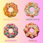 Fun Donut Bath Bomb Gift Set - 4 Pieces