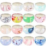 16 Pack Aromatherapy Candle Gift Set for Moms