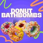 Fun Donut Bath Bomb Gift Set - 4 Pieces