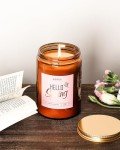 Hello Spring Vanilla Candle - 22oz Aromatherapy Delight