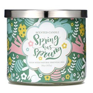 Floral Blossom Gardenia Scented Spring Candle
