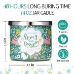 Floral Blossom Gardenia Scented Spring Candle