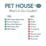 Pink Sugar Scented Candle for Pet Odors 9 oz