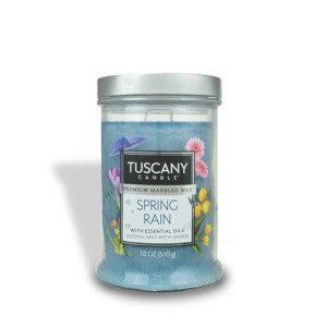 Spring Rain Scented Jar Candle - 18 oz