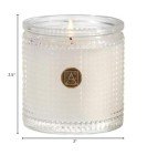 Spring Scented Candle in Textured Glass Jar