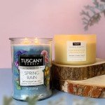Spring Rain Scented Jar Candle - 18 oz