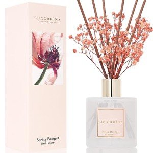 Spring Bouquet Reed Diffuser Set for Home Decor