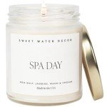 Spa Day Soy Candle - Sea Salt & Jasmine