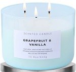 Grapefruit Vanilla Soy Candle for Relaxation