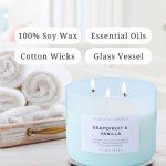 Grapefruit Vanilla Soy Candle for Relaxation