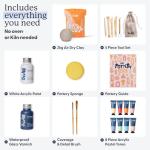 Candle Making Kit with Pottery Tools & Fragrance