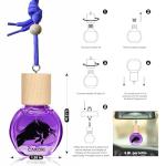 CARORI Cute Car Air Freshener - Long Lasting Aroma