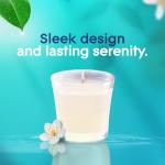 Glade Dewdrop Petals Scented Candle Jar