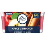 Glade Apple Cinnamon Scented Candle Jar 2-Pack