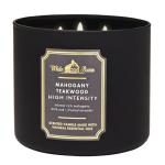 Mahogany Teakwood High Intensity 3-Wick Candle