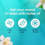 Glade Dewdrop Petals Scented Candle Jars, 2 Pack