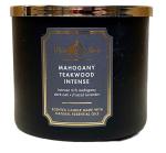 Mahogany Teakwood High Intensity 3-Wick Candle