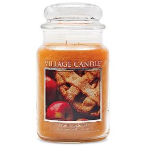 Warm Apple Pie Scented Candle in Apothecary Jar