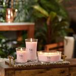 WoodWick Vanilla Sea Salt Candle in Hourglass Shape
