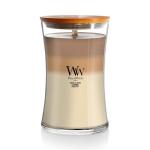 WoodWick Hourglass Trilogy Candle, Café Sweets