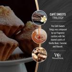 WoodWick Hourglass Trilogy Candle, Café Sweets