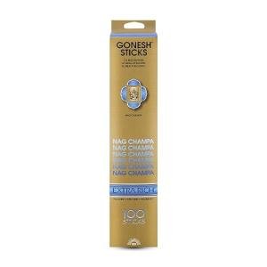 Gonesh Nag Champa Scented Incense Sticks - 100 Pack