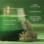 Balsam & Cedar Yankee Candle - 10 oz Elegance