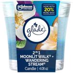 Glade 2in1 Scented Candle Jar - Moonlit & Stream