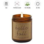 Autumn Morning Scented Soy Wax Candles