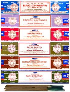 Satya Organic Incense Gift Set - 6 Pack