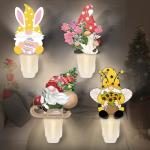 Interchangeable Gnome Fragrance Plug with Night Light