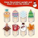 13-Piece Seasonal Fragrance Plug-In with Night Light