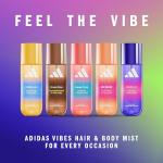 Adidas Vibes Spark Up Hair & Body Mist