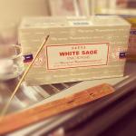 Satya Nag Champa White Sage Incense Sticks 12-Pack