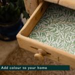 The Master Herbalist NEROLI & BERGAMOT Scented Drawer Liners in a WILLIAM MORRIS Design (FOLDED) | Pack of 5 Sheets | Contains Essential Oils | MADE in The UK.