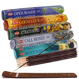 Hem Incense Variety Pack with Holder and Scents