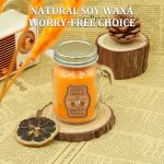Pumpkin Spice & Apple Cinnamon Scented Candles