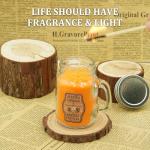 Pumpkin Spice & Apple Cinnamon Scented Candles