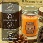 Pumpkin Spice & Apple Cinnamon Scented Candles