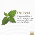 Gonesh Patchouli Scented Incense Sticks - 100 Pack
