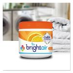 Bright Air 14 oz. Super Odor Eliminator, For Medium-Size Spaces, Mandarin Orange and Fresh Lemon Scent, Case of 6, Air Freshener, Natural Essential Oils, Lasts Up to 90 Days Each